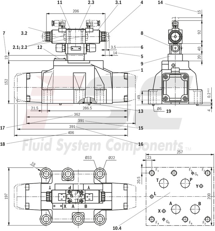 technical illustration-R978913649-Size 22, symbol E, electrical with solenoid, 110-120 V AC