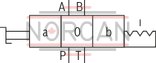 technical illustration-R900405380-4/3-, 4/2- or 3/2-way version Porting pattern according to DIN&nbsp;24340 form A (without locating hole) Porting pattern according to ISO&nbsp;4401-03-02-0-05 (with locating hole) Type of actuation: Rotary knob Inductive position switch and proximity sensors (contactless)