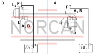 technical illustration-R902504508-Space-saving construction due to recessed mounting flange Approved for high speeds Long service life High power density Low operating noise Optional with integrated anti-cavitation valve, e.g. for fan drives Optional with speed sensor Swashplate design