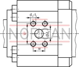 technical illustration-R900999011-Nominal pressure 250 bar, piston &Oslash; 40 ... 320 mm, piston rod &Oslash; 22 ... 220 mm, stroke length up to 6000 mm