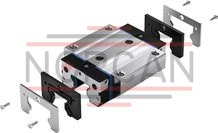 technical illustration-R18515232X-Roller runner block, FNS, size 55, steel CS, accuracy high, average preload