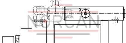 technical illustration-R900999011-Nominal pressure 250 bar, piston &Oslash; 40 ... 320 mm, piston rod &Oslash; 22 ... 220 mm, stroke length up to 6000 mm