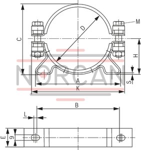 technical illustration-R901435684-Bladder-type accumulator size 10 liters, 330 bar for industrial applications at standard temperatures