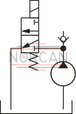 technical illustration-R900984020-Internal gear pump, size 11, pressure 350 bar for industrial applications, open circuit