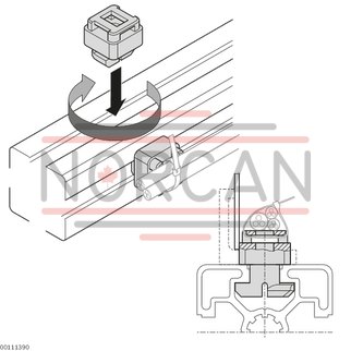 technical illustration-3842526564-Cable bracket, N10
