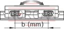 technical illustration-R190313210-The cam roller single bearing is characterized by the following product features: Format SKS, size 32, aluminum, accuracy economic, load class FN