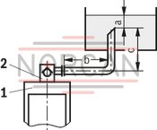 technical illustration-R901066620-Size 63, A &rarr; B, hydraulically actuated