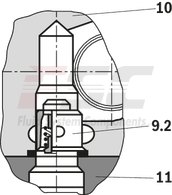 technical illustration-R978913649-Size 22, symbol E, electrical with solenoid, 110-120 V AC