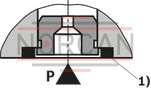 technical illustration-R901419620-4/3-, 4/2- or 3/2-way version For intended use in potentially explosive atmosphere Porting pattern according to ISO&nbsp;4401-03-02-0-05 Wet-pin DC solenoids Solenoid coil is rotatable by 90&deg; Electrical connection as individual connection With concealed manual override