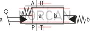technical illustration-R901332492-Size 25, symbol W, with manual actuation