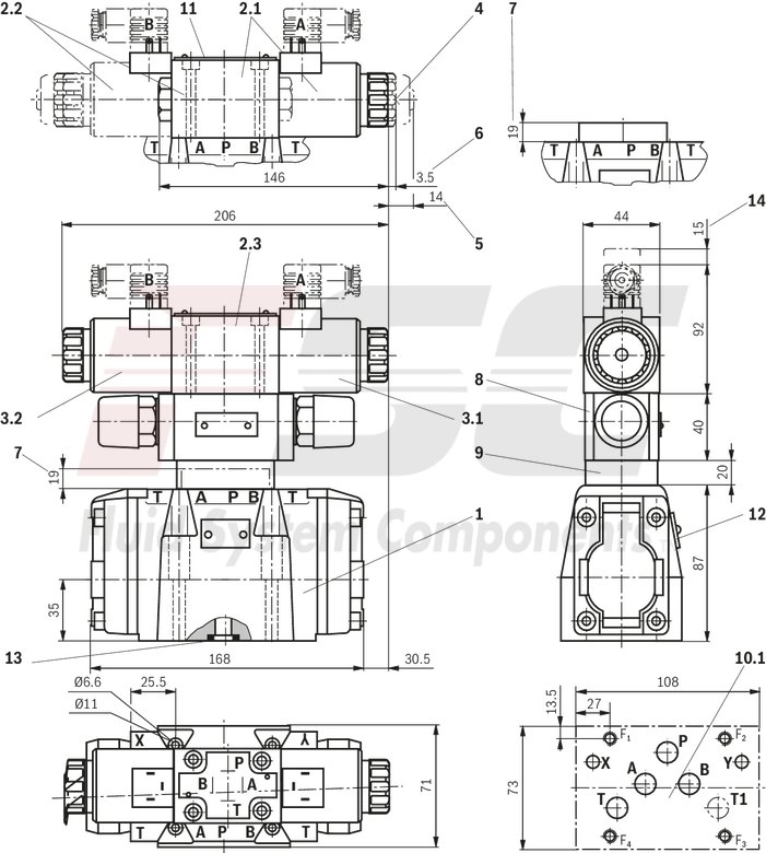technical illustration-R978913649-Size 22, symbol E, electrical with solenoid, 110-120 V AC