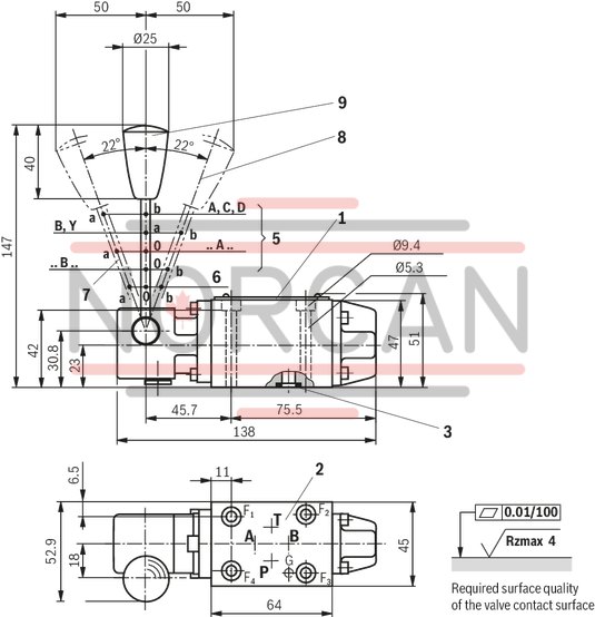 technical illustration-R900467936-Size 6, symbol E, manually operated