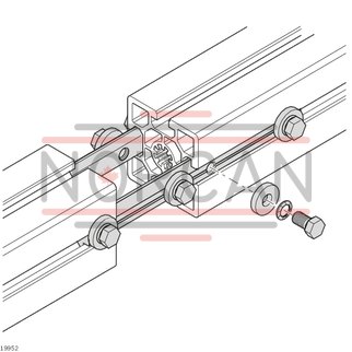 technical illustration-3842528746-Profile connector 180 slot 10