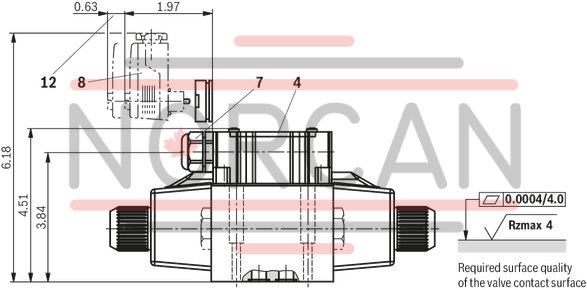 technical illustration-R900597186-Size 10, symbol E, solenoid-actuated, 110-120 V AC 50/60 Hz