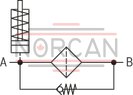 technical illustration-R928037874-Filters for inline installation Optimized for mobile hydraulics, space-saving,service-friendly Installation in suction, pressure and return lines possible Special highly efficient filter media Filtration of very fine particles and high dirt holding capacity Optional version with maintenance indicator, pressure gauge or vacuum meter Optional bypass valve integrated in the filter housing