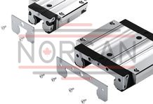 technical illustration-r167121420-Ball runner block, BNS, size 25, steel CS, accuracy standard, low preload, without ball chain