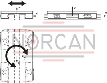 technical illustration-R190313210-The cam roller single bearing is characterized by the following product features: Format SKS, size 32, aluminum, accuracy economic, load class FN