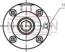 technical illustration-R407999236-Nominal pressure 160 bar, piston Ø 25 ... 200 mm, piston rod Ø 14 ... 140 mm, stroke length up to 3000 mm