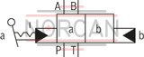 technical illustration-R901332492-Size 25, symbol W, with manual actuation