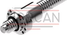 technical illustration-R151221013-Single nut with flange FEM-E-S, size 25 x 5R x 3 - 4