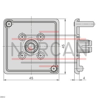 technical illustration-3842548753-Cover cap 45x45, black