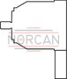 technical illustration-R900720202-Pilot valve for the pressure and flow control system SY(H)DFE. Operation through a proportional solenoid with electrical feedback Control electronics: VT-DFPC for SY(H)DFEC &rarr; integrated, digital with CANBus interface