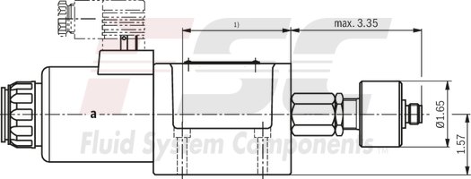 technical illustration-R901433797-Size 10, symbol C, electrical with solenoid, 110 V DC