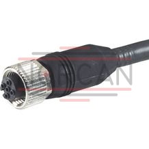 technical illustration-R901466599-Pressure transducer with analog output 4 … 20 mA, pressure range 0 … 315 bar, connector 4-pole M12x1 A-coded, throttle element