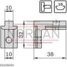 technical illustration-3842535578-Inner bracket, slot 8/8