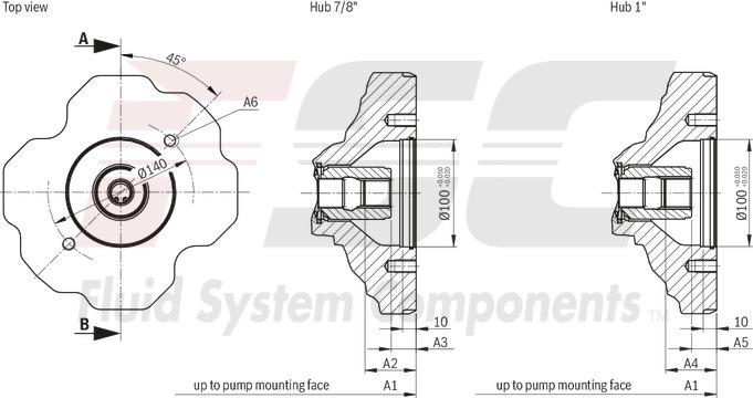 technical illustration-R987097394-Pump A10VSO BR31 with external analog electronics