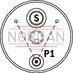 technical illustration-R900490630-Radial piston pump, size 1.0 ccm, pressure 450 bar for industrial applications, open circuit