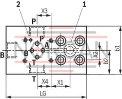 technical illustration-R407999236-Nominal pressure 160 bar, piston Ø 25 ... 200 mm, piston rod Ø 14 ... 140 mm, stroke length up to 3000 mm