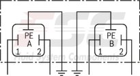 technical illustration-R978908323-Size 25, symbol W6, electrical with external electronics, 24 V DC