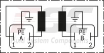 technical illustration-R978908323-Size 25, symbol W6, electrical with external electronics, 24 V DC