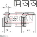 technical illustration-3842535577-Inner bracket R, slot 8/8