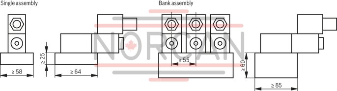 technical illustration-R901052777-Size 6, P &rarr; A / A &rarr; T, electrical with external electronics, 24 V DC