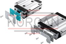 technical illustration-r167121420-Ball runner block, BNS, size 25, steel CS, accuracy standard, low preload, without ball chain
