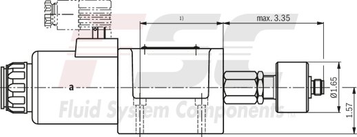 technical illustration-R901433797-Size 10, symbol C, electrical with solenoid, 110 V DC