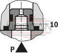 technical illustration-R901257353-Size 16, symbol E63, with solenoid actuation, 96 VDC