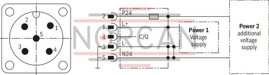 technical illustration-R901440167-Size 16, symbol E, electrical with integrated electronics, 24 V DC